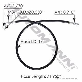 New Aftermarket Mack A/C Hose Assembly