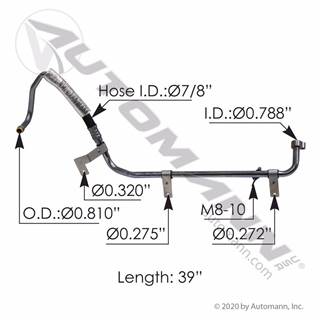 New Aftermarket Volvo A/C Hose Assembly