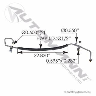 New Aftermarket Volvo A/C Hose Assembly