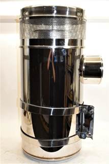 New Aftermarket Peterbilt 15" Stainless Steel Air Cleaner Kit