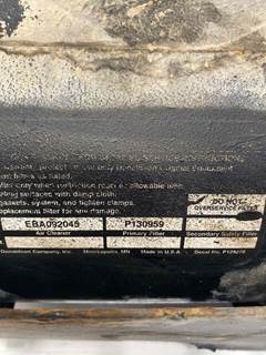 Used Thomas Bus School Bus Air Cleaner