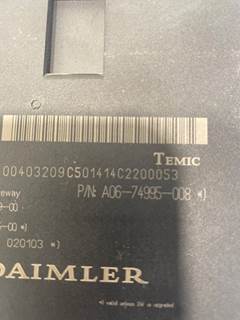 Used Freightliner Cascadia Central Gateway Module