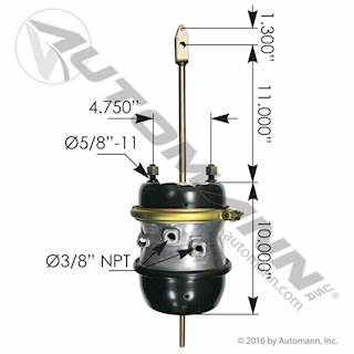 New Aftermarket Bendix 30/30 LS Welded Clevis Brake Chamber