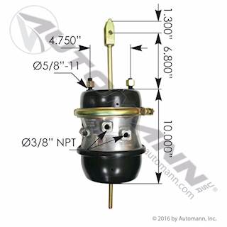 New Aftermarket Bendix 30/30 LS Welded Clevis Brake Chamber