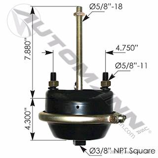New Aftermarket Bendix Type 24 Long Stroke Service Chamber
