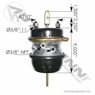 New Aftermarket Haldex 30/30 Welded Clevis Brake Chamber