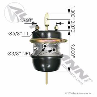 New Aftermarket Haldex 30/30 Welded Clevis Brake Chamber