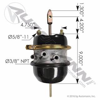 New Aftermarket Haldex30/30 Welded Clevis Brake Chamber