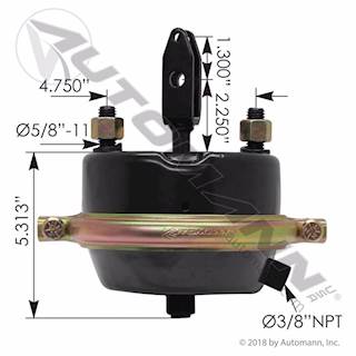 New Aftermarket Haldex Type 24XLS Welded Clevis Service Chamber