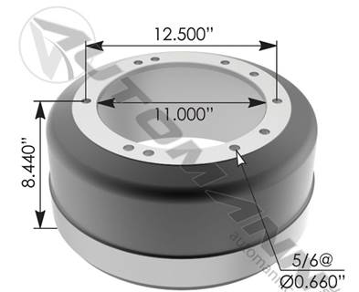 New Aftermarket 16.50"x 7" Brake Drum