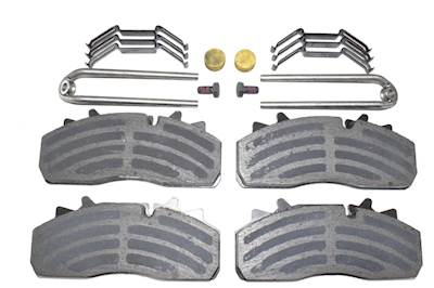 New Aftermarket Wabco Pan 19 Brake Pad Set