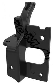 New Aftermarket Kenworth T680 LH Bumper Bracket