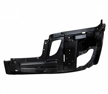 New Aftermarket Freightliner Cascadia LH Inner Bumper End w/Fog & w/o Lower Air Dam Holes