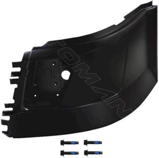 New Aftermarket Volvo VNL Gen 2 LH Bumper End