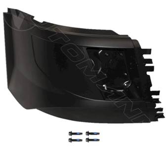 New Aftermarket Volvo VNL Gen 2 RH Bumper End for Long Hood