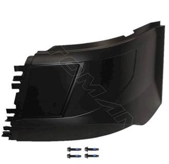 New Aftermarket Volvo VNL Gen 2 LH Bumper End for Long Hood