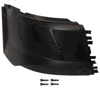 New Aftermarket Volvo VNL Gen 2 RH Bumper End for Long Hood