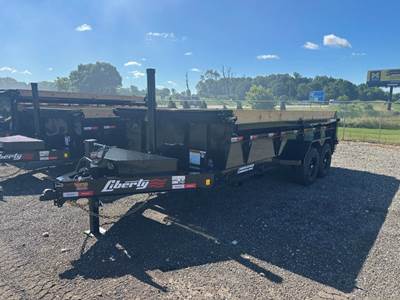 LIBERTY 16' 14K Dump Trailer LD14K83X16B8TSFT Bumper-pull Dump Trailer