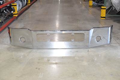 New Aftermarket Freightliner Coronado Chrome Bumper w/Fog Light Cut Outs
