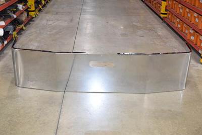 New Aftermarket Freightliner FLD120 Chrome Bumper