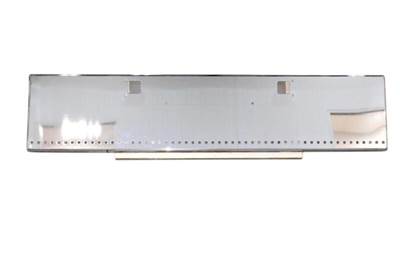 New Aftermarket Kenworth W900L 20" Box End Bumper w/54-3/4" Bullet Cuts Outs