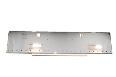 New Aftermarket Kenworth W900L 20" Box End Bumper w/24-3/4" Bullet Cuts Outs