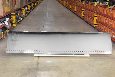 New Aftermarket Peterbilt 379 Blind Mount Bumper w/54-3/4" Bottom Hole Cut Outs