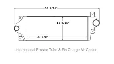 NTO International Prostar Charge Air Cooler