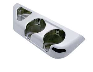 New Freightliner Chrome Center Cup Holder