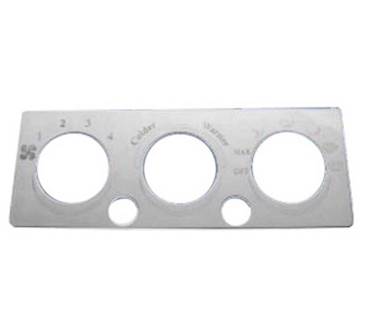 New Aftermarket International S.S. Climate Control Trim