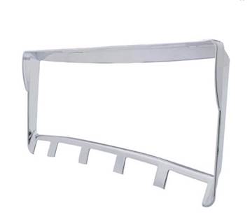 New Aftermarket Kenworth W900 Chrome Instrument Cluster Trim