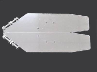 New Aftermarket Peterbilt 379 Ext Hood Latch Guard