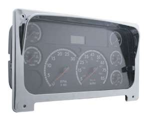 New Aftermarket  Freightliner Columbia Chrome Cluster Bezel