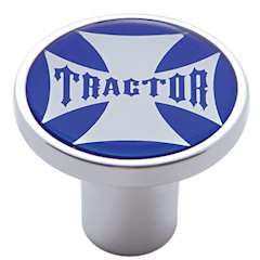 New Aftermarket Universal Silver Cross Tractor Air Valve Knob
