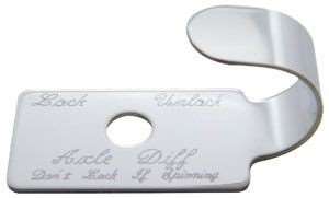 New Aftermarket Peterbilt S.S Peterbilt Axle Diff. Switch Guard