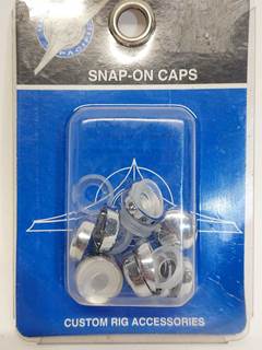 New Aftermarket Universal Chrome Snap-On Screw Cover for #10/#12