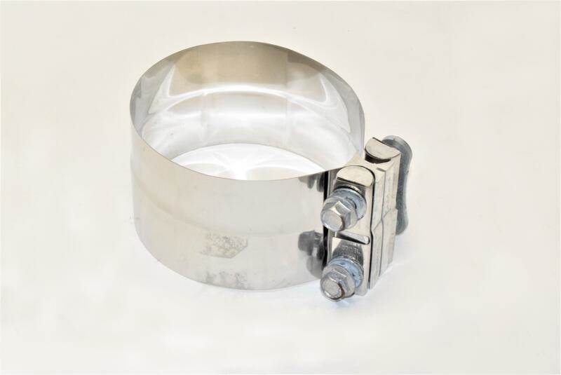 New Aftermarket Donaldson 5" Stainless Steel Band Clamp For Sale Dorr