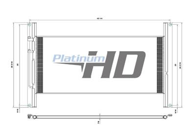 New Aftermarket Western Star 4964 Condenser