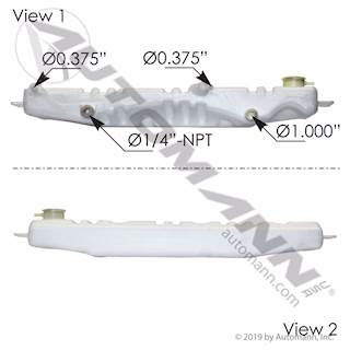 New Aftermarket Ford F650 Coolant Reservoir