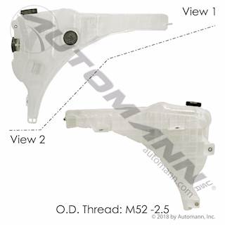 New Aftermarket Freightliner Cascadia Coolant Reservoir