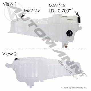 New Aftermarket Freightliner Business Class M2 106 Coolant Reservoir