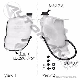 New Aftermarket International 8500 Coolant Reservoir For