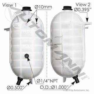 New Aftermarket International 8600 Coolant Reservoir