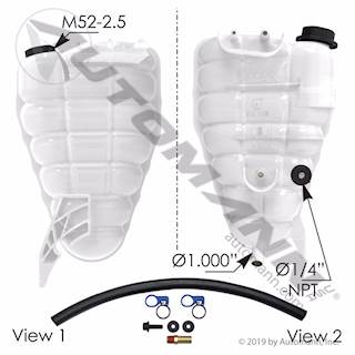 New Aftermarket International 8600 Coolant Reservoir