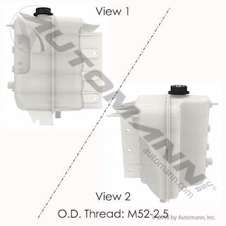New Aftermarket International 9200 Coolant Reservoir