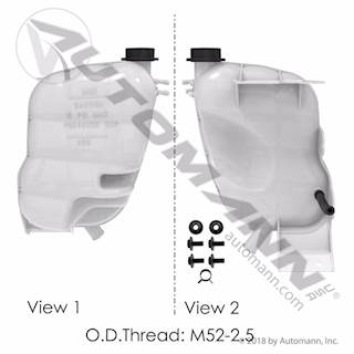 New Aftermarket International Durastar Coolant Reservoir