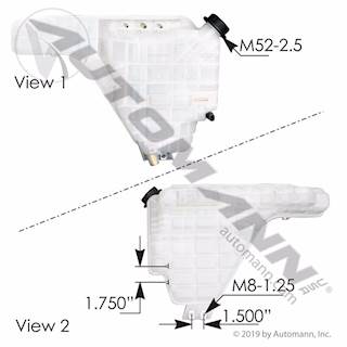 New Aftermarket International Prostar Coolant Reservoir