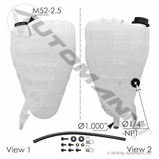 New Aftermarket International Prostar Coolant Reservoir