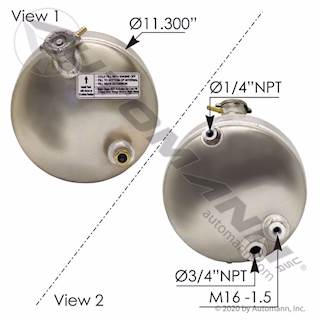 New Aftermarket Mack CH Coolant Reservoir