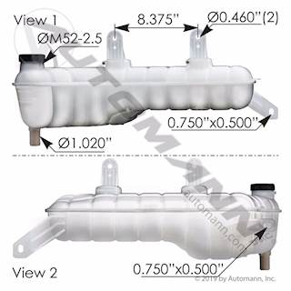 New Aftermarket Sterling AT9500 Coolant Reservoir
